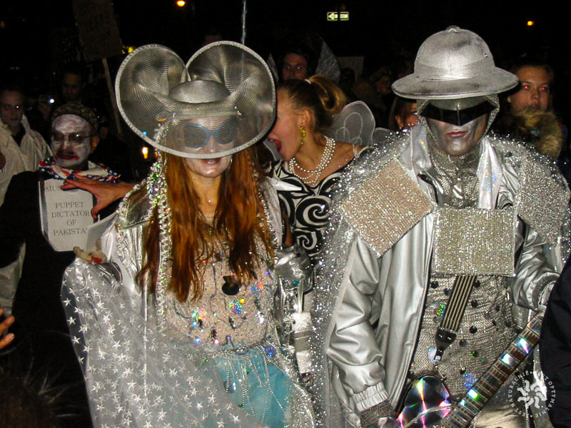 Parada Halloween, NY, 2002.